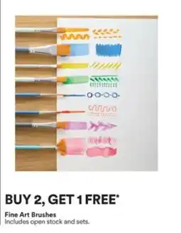 Michaels Fine Art Brushes offer