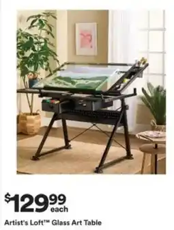 Michaels Artist's Loft™ Glass Art Table offer