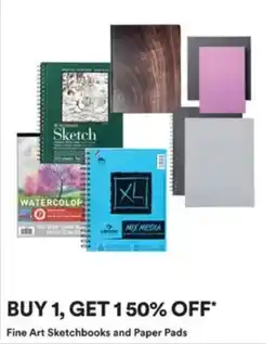 Michaels Fine Art Sketchbooks and Paper Pads offer