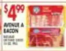 Pioneer Supermarkets Avenue A Bacon offer