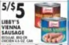 Libby's vienna sausage