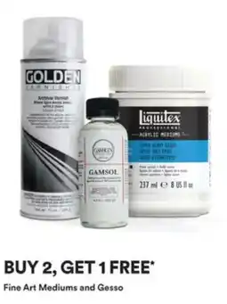 Michaels Fine Art Mediums and Gesso offer
