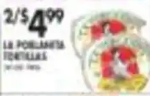 Pioneer Supermarkets La Poblana Tortillas offer