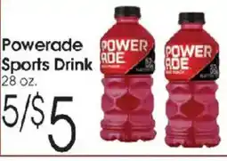 Family Fare Powerade sports drink offer