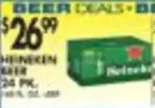 Pioneer Supermarkets Heineken beer offer