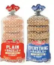 Family Fare Our Family Plain Bagels offer