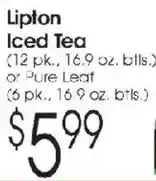Family Fare Lipton iced tea offer