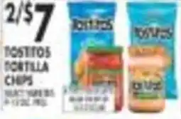 Pioneer Supermarkets Tostitos tortilla chips offer