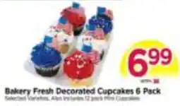 Tops Bakery Fresh Decorated Cupcakes offer