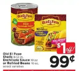 Cub Foods Old El Paso Enchilada Sauce or Refried Beans offer