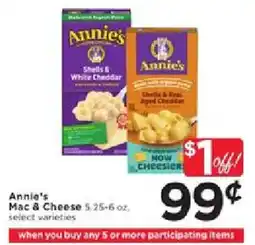 Cub Foods Annie's Mac & Cheese offer