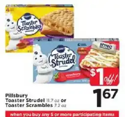 Cub Foods Pillsbury Toaster Strudel or Toaster Scrambles offer