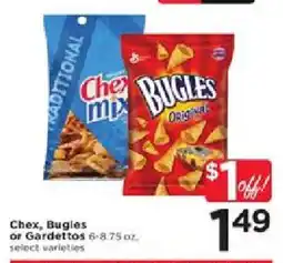 Cub Foods Chex, Bugles or Gardeetto's offer