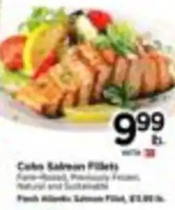 Tops Coho Salmon Fillets offer