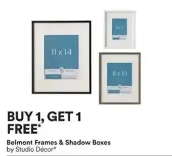 Michaels Belmont Frames & Shadow Boxes by Studio Décor offer