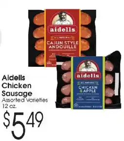 Family Fare Aidells Chicken Sausage offer