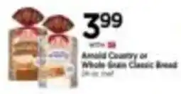 Tops Arnold Country or Whole Grain Classic Bread offer