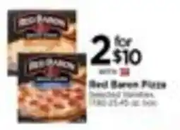 Tops Red Baron Pizza offer