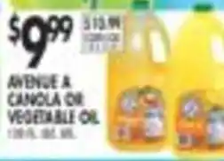 Pioneer Supermarkets Avenue canola or vegetable oil offer