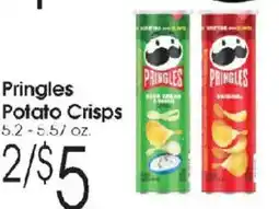 Family Fare Pringles Potato Crisps offer