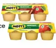 Family Fare Mott's apple sauce offer