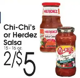 Family Fare Chi-Chi's or Herdez Salsa offer