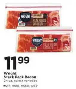 Cub Foods Wright Stack Pack Bacon offer