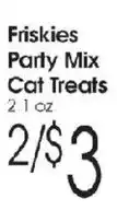 Family Fare Friskies party mix cat treats offer