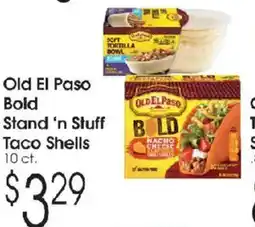 Family Fare Old El Paso Bold Stand 'n Stuff Taco Shells offer