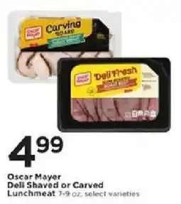 Cub Foods Oscar Mayer Dell Shaved or Carved Lunchmeat offer