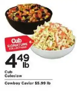 Cub Foods Cub coleslaw offer