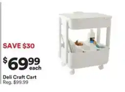 Michaels Deli Craft Cart offer