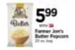 Tops Farmer Jon's Butter Popcorn offer