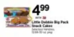 Tops Little Debbie Big Pack Snack Cakes offer