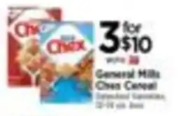 Tops General Mills Chex Cereal offer