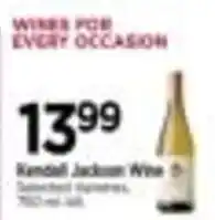 Tops Kendall Jackson Wine offer