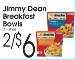 Family Fare Jimmy Dean Breakfast Bowls offer