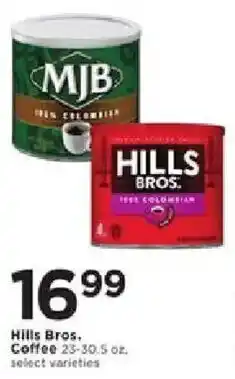 Cub Foods Hills Bros. Coffee offer