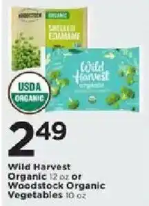 Cub Foods Wild Harvest Organic or Woodstock Organic Vegetables offer