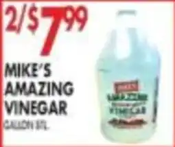 Pioneer Supermarkets Mike's amazing vinegar offer