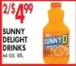 Pioneer Supermarkets Sunny Delight Drinks offer