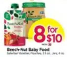 Tops Beech-Nut Baby Food offer