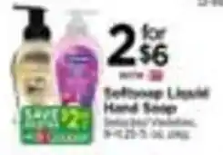 Tops Softsoap Liquid Hand Soap offer