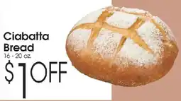 Family Fare Ciabatta Bread offer