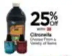 Tops Citronella offer