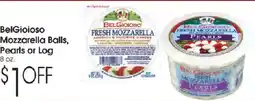 Family Fare BelGioioso Mozzarella Balls Pearls or Log offer