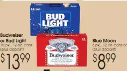 Family Fare Budweiser or Bud Light offer