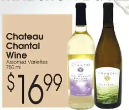 Family Fare Chateau Chantal Wine offer