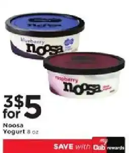Cub Foods Noosa Yogurt offer