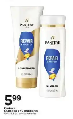 Cub Foods Pantene shampoo or conditioner offer